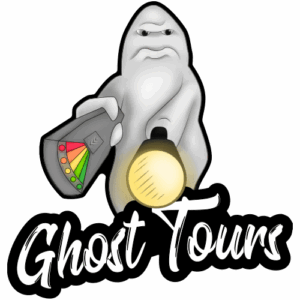 Om Ghosthunting.dk 11 ghost tours logo
